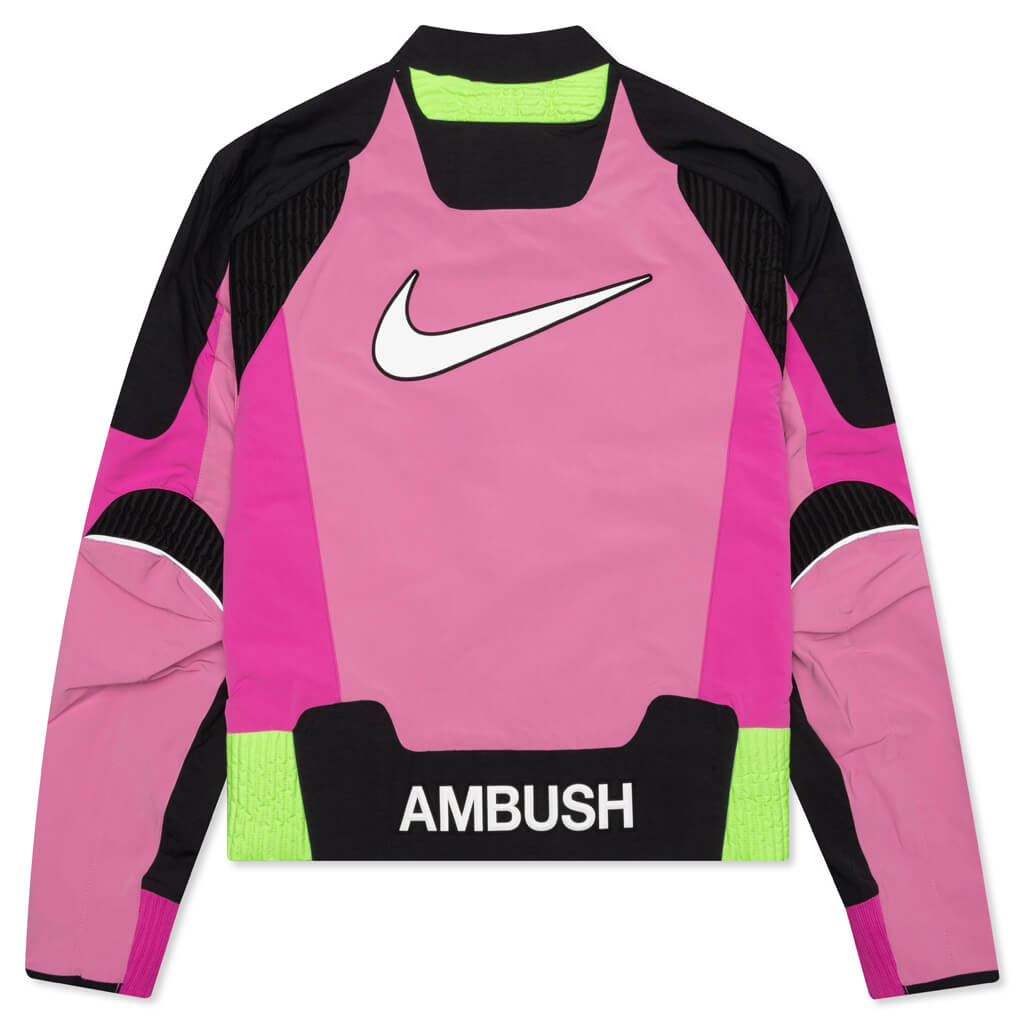 Nike x AMBUSH NRG Ambush Moto Jacket - Magic Flamingo/Black