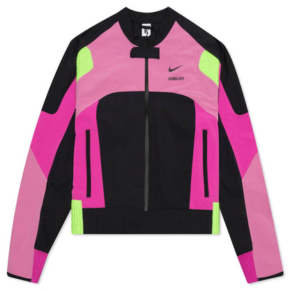 Nike x AMBUSH NRG Ambush Moto Jacket - Magic Flamingo/Black