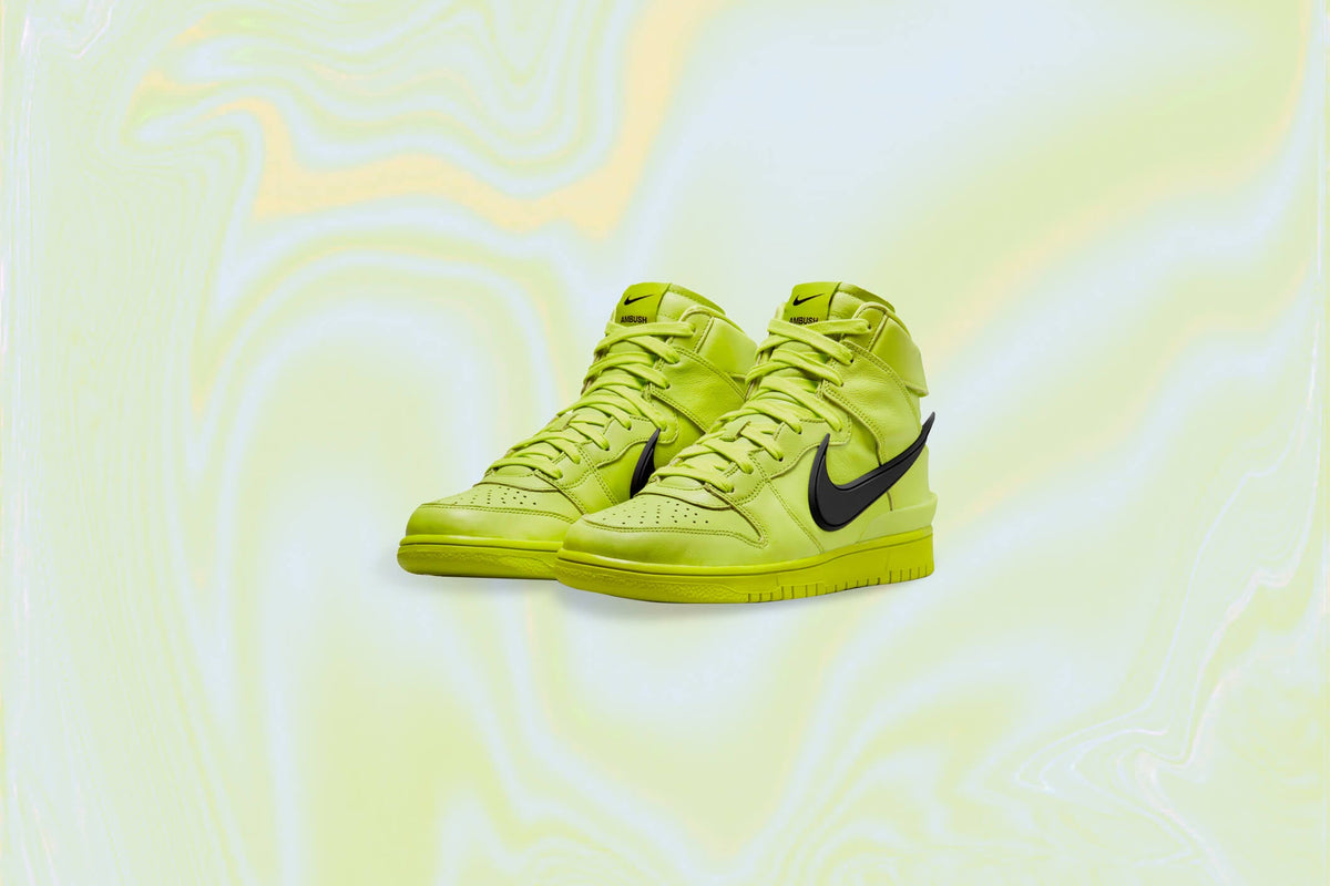 Nike x Ambush Dunk High 'Flash Lime' - Atomic Green/Black
