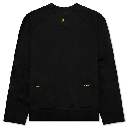 Nike x NOCTA Tech Fleece Crew - Black/University Gold
