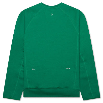Nike x NOCTA Tech Fleece Crew - Stadium Green/Sail