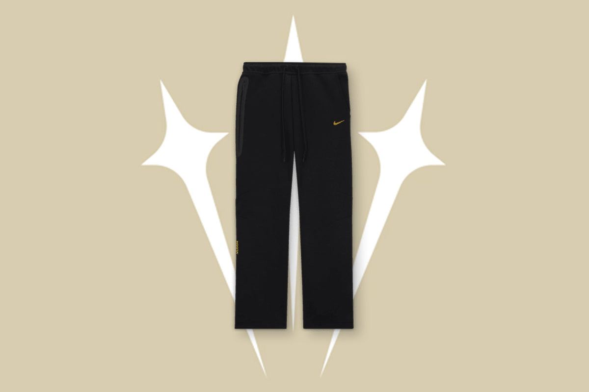 Nike x NOCTA Tech Fleece Open-Hem Pant - Black/University Gold