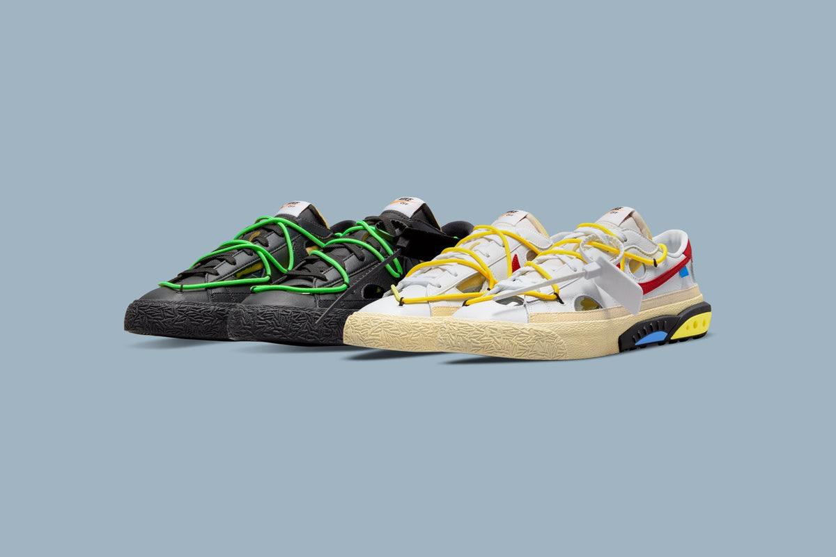 Nike x Off-White Blazer Low '77 - Black/Electro Green
