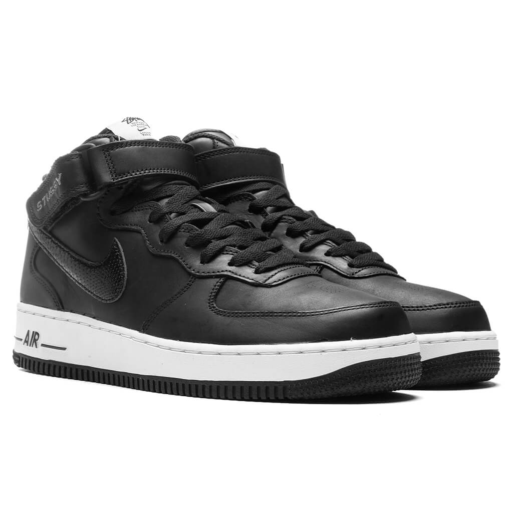 Nike x Stussy Air Force 1 '07 Mid - Black