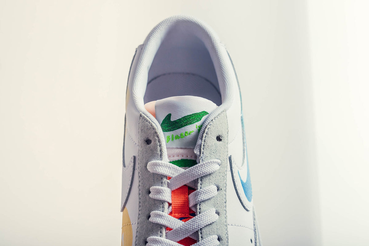 Nike x Mayumi Yamase Flyleather Blazer Low '77 - White/White