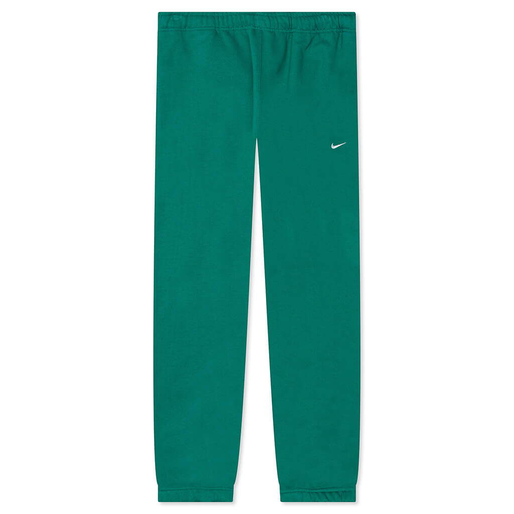 NikeLab Women's Fleece Trousers - Mystic Green/White