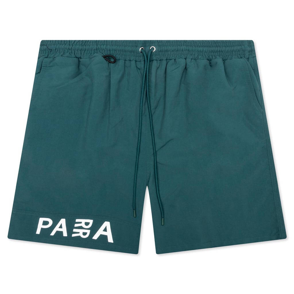 No Vision Swim Shorts - Pine Green
