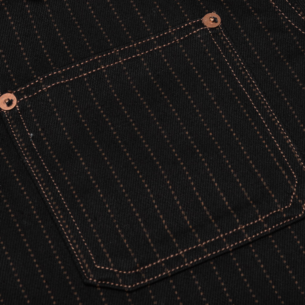 Barney Hickory Jacket - Indigo