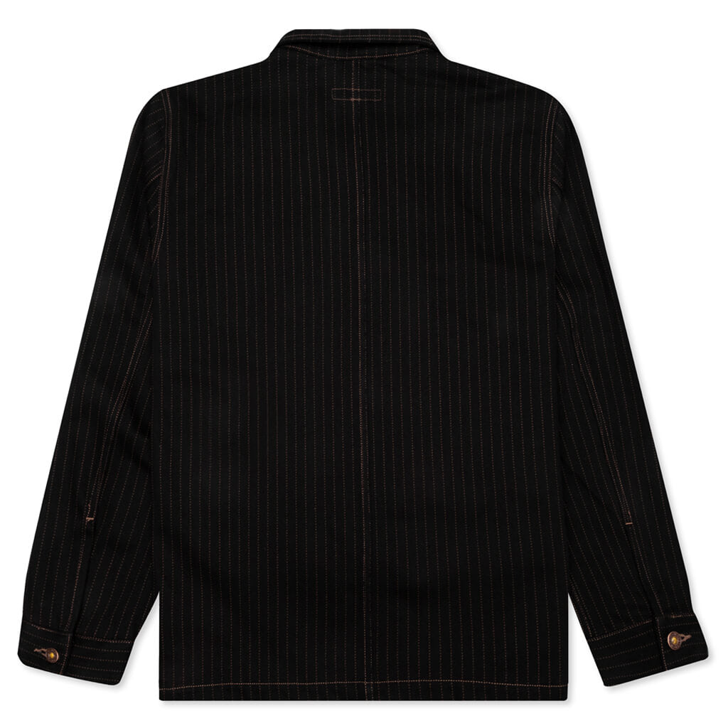 Barney Hickory Jacket - Indigo