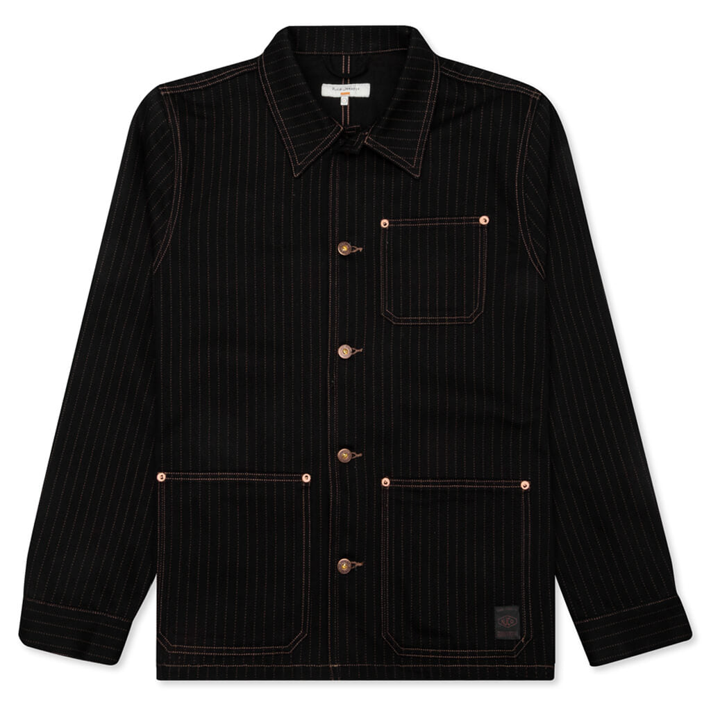 Barney Hickory Jacket - Indigo