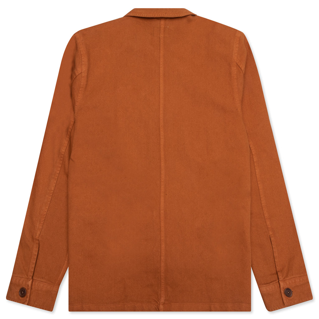 Barney Worker Jacket - Burnt Orange