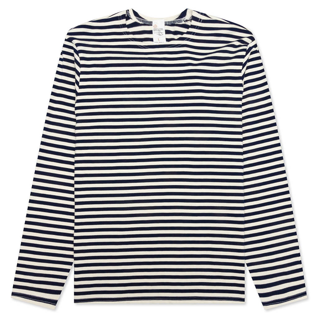 Charles Breton Stripe - Blue/Off-White