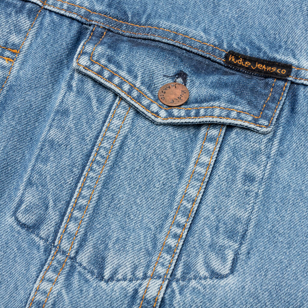 Jerry Jacket - Blue Scribbles