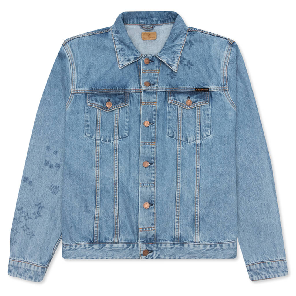 Jerry Jacket - Blue Scribbles