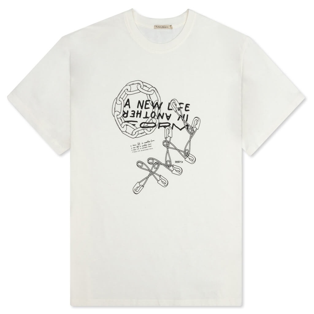 Relaxed Tee Rebirth - Chalk White
