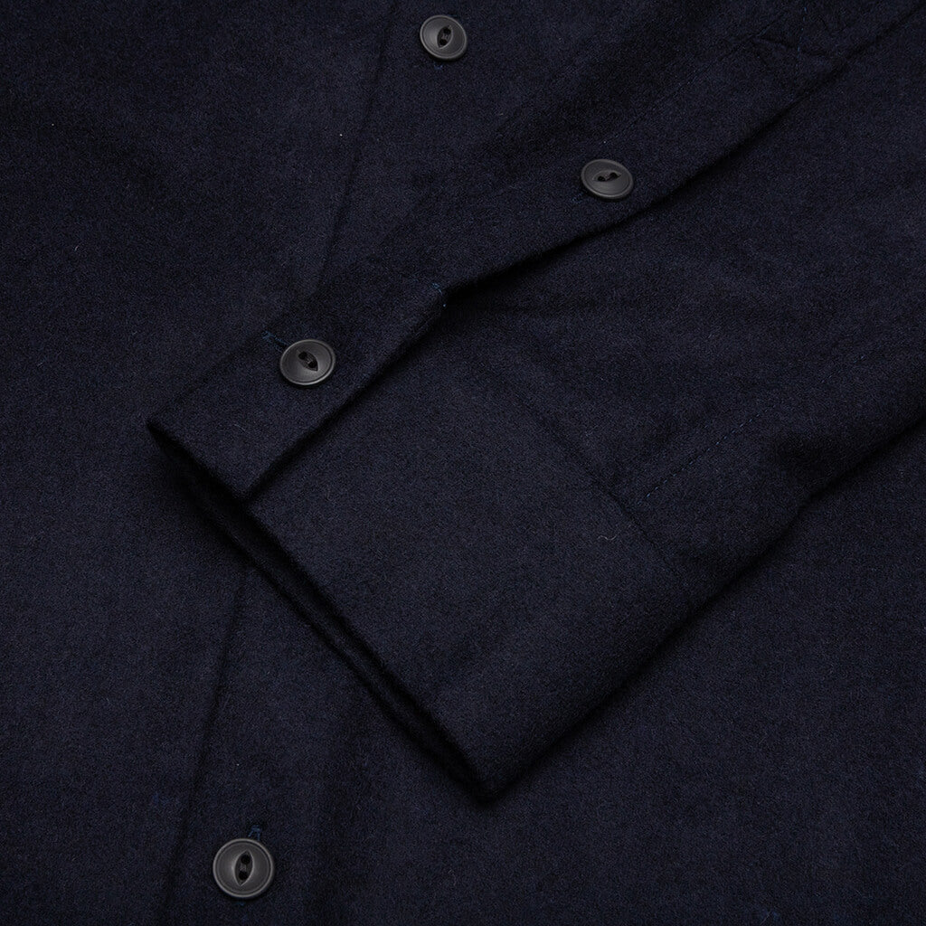 Sten Wool Solid - Navy