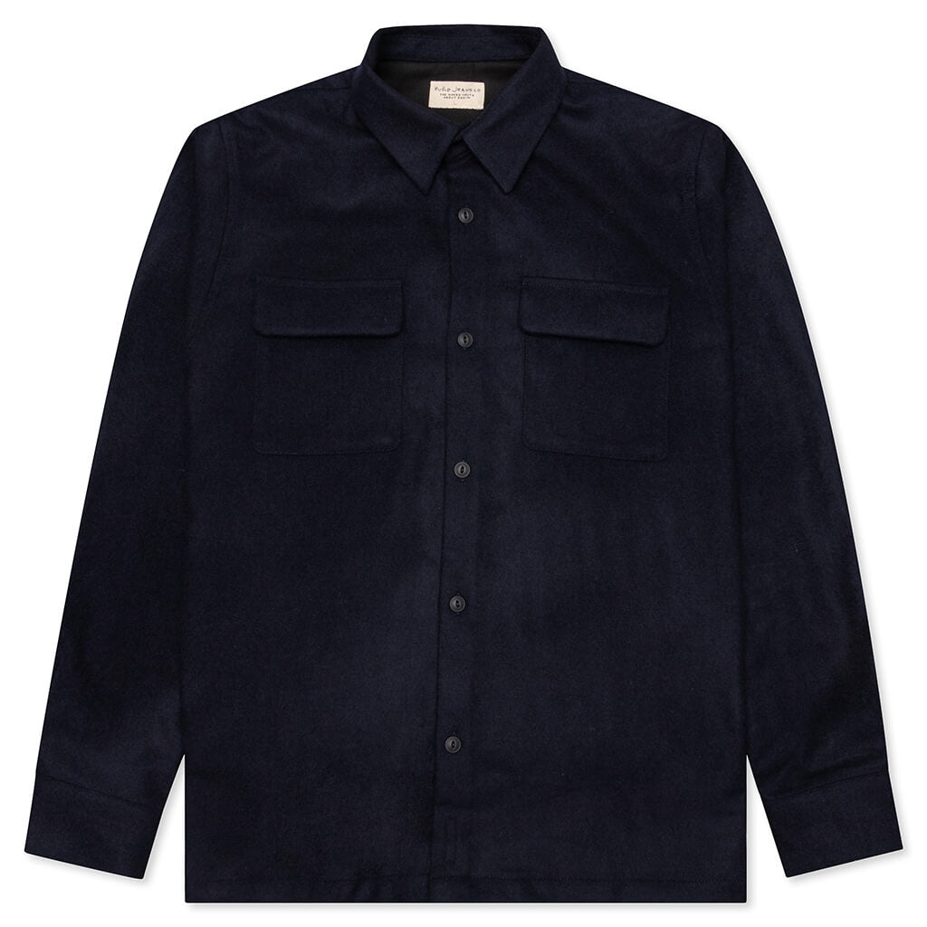 Sten Wool Solid - Navy