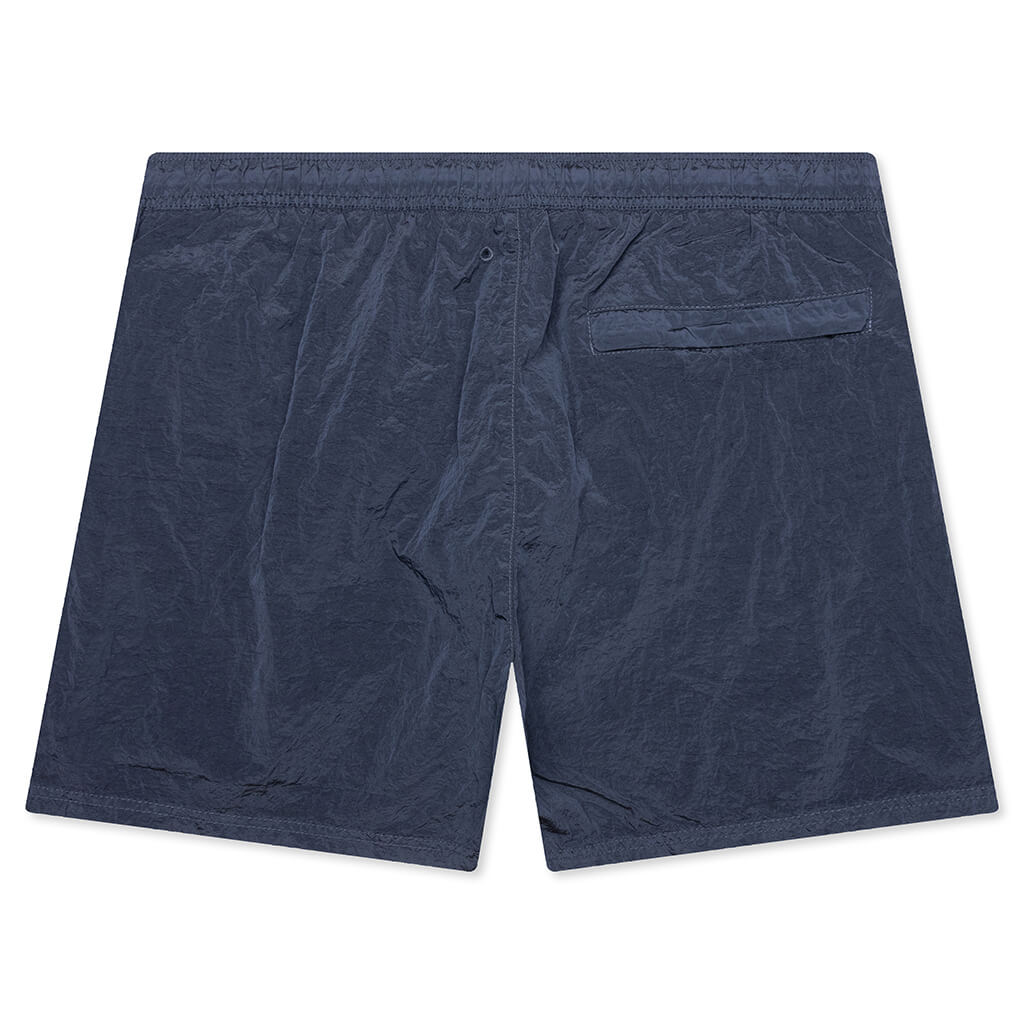 Nylon Metal Regular Fit Shorts - Dark Blue