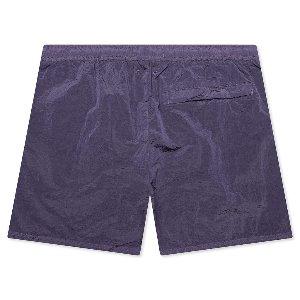 Nylon Metal Regular Fit Shorts - Lavender