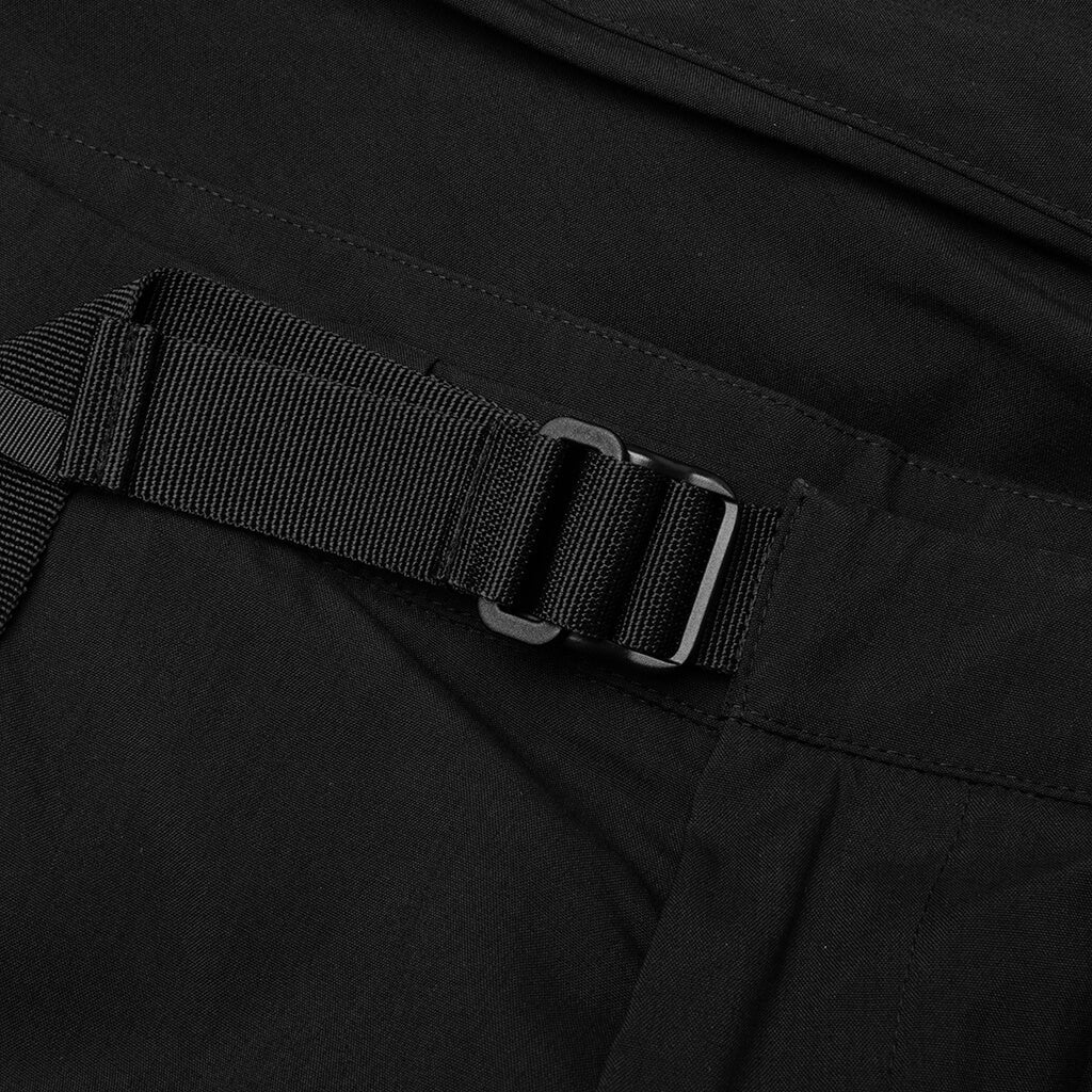 Nylon Stretch BDU Short Pant - Black
