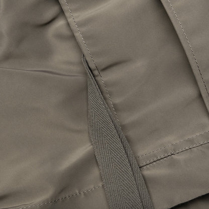 Nylon Twill Shorts - Taupe