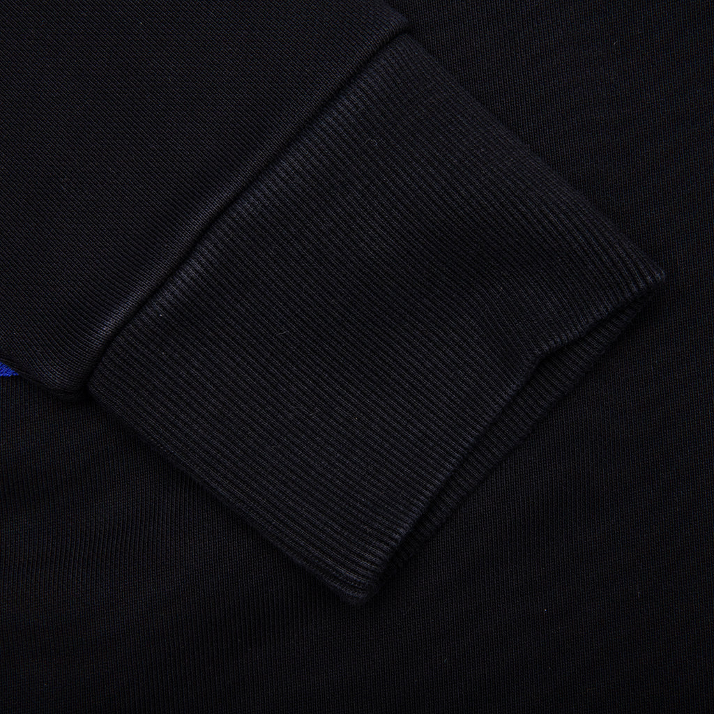 OG Staple Embroidered Hoodie - Black/Blue