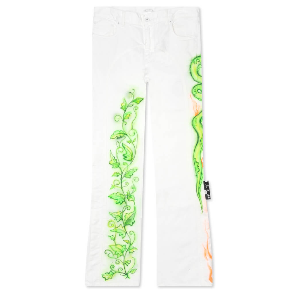Babybrush Contour Jeans - White/Multi