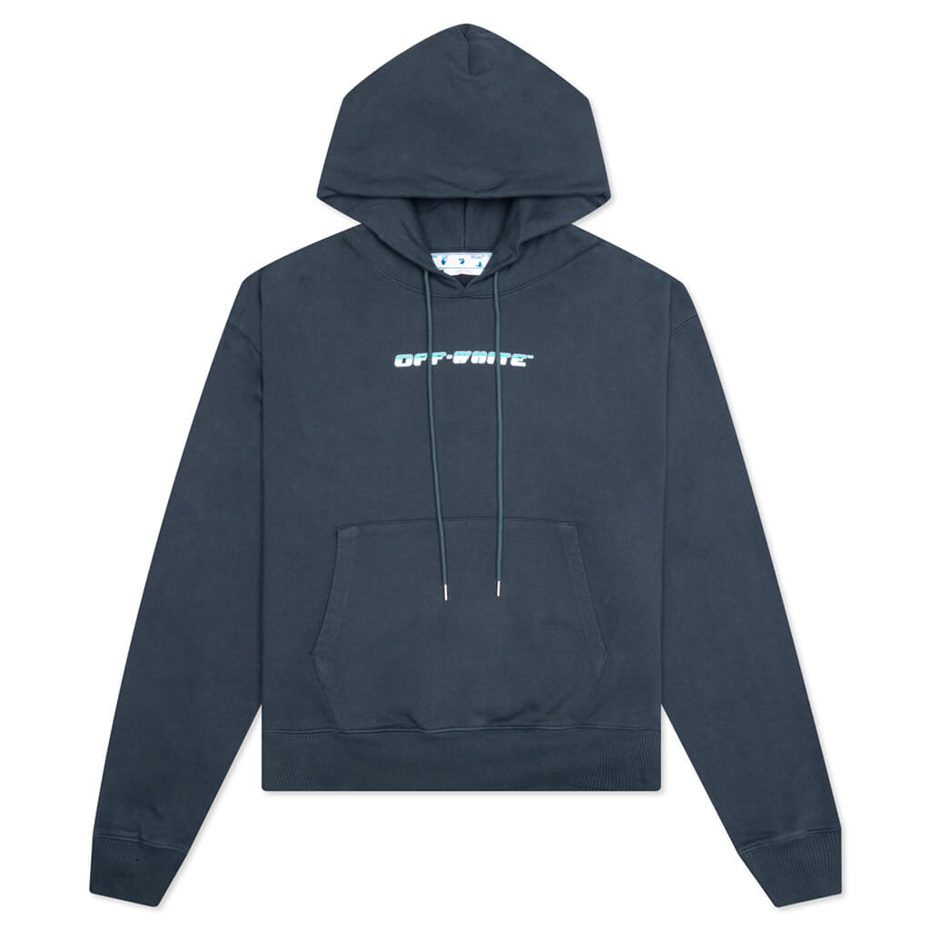 Between Arrow Over Hoodie - Outerspace/White