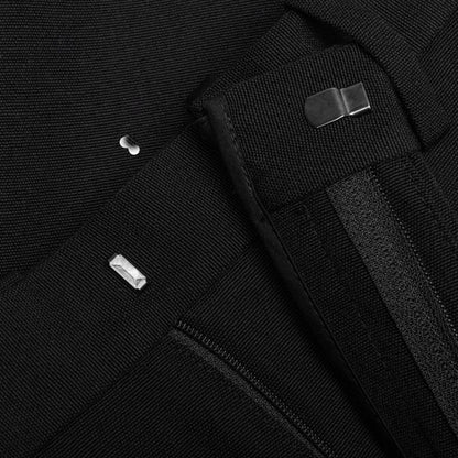 Buckle Dry Wool Slim Pant - Black/No Color