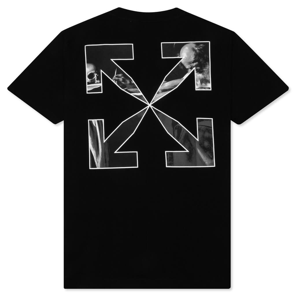 Caravaggio Arrow S/S Slim Tee - Black/White