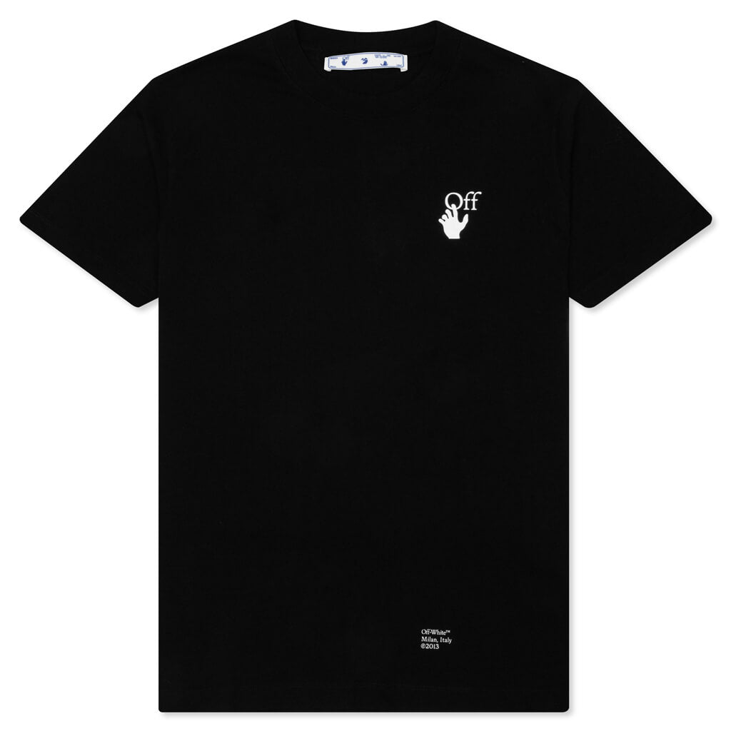 Caravaggio Arrow S/S Slim Tee - Black/White