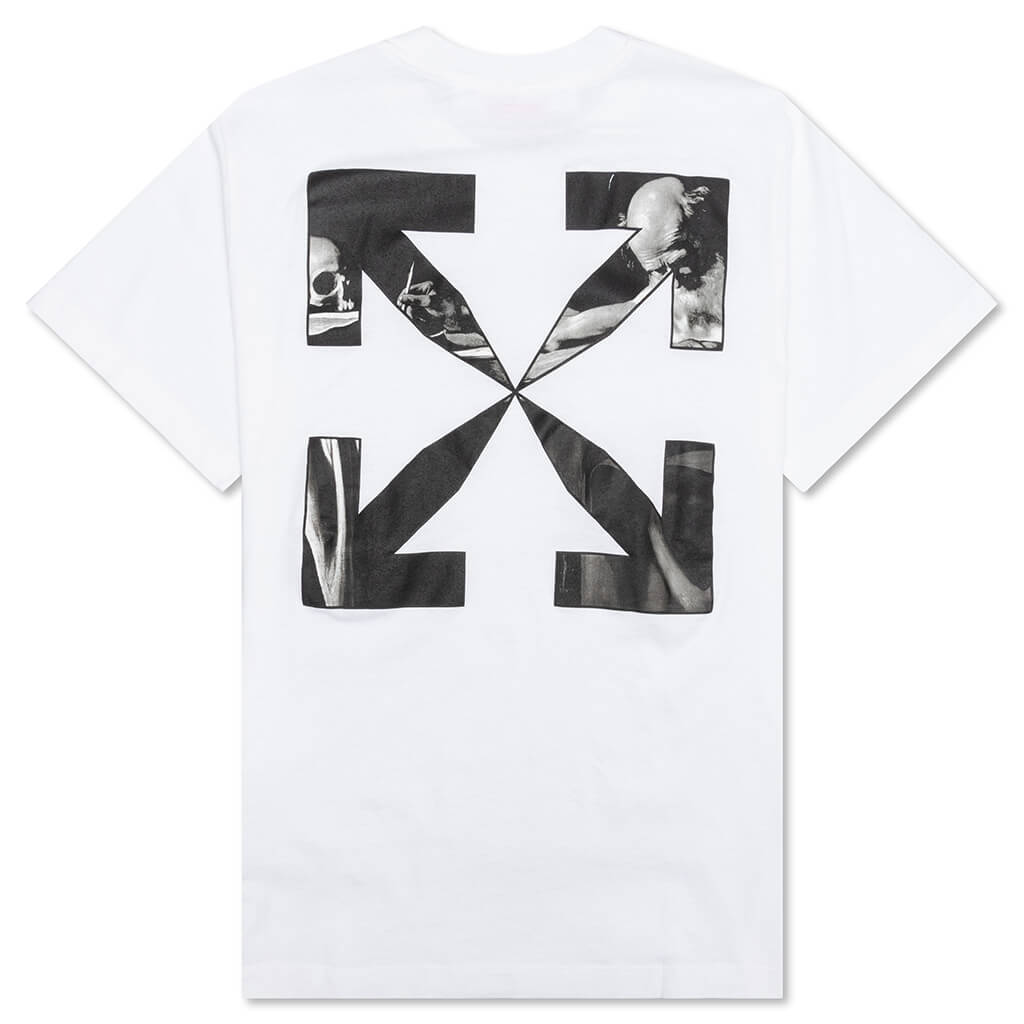 Caravaggio Arrow Slim S/S Tee - White/Black