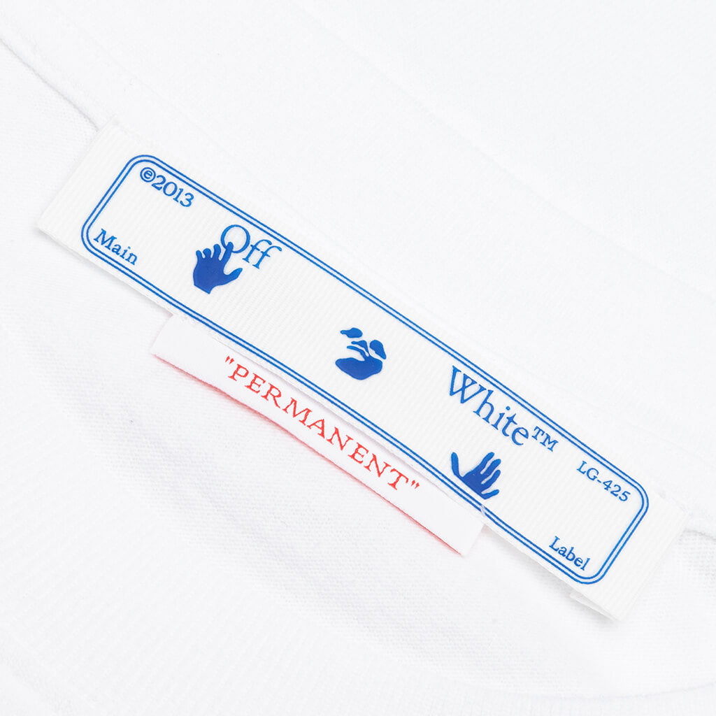Caravaggio Arrow Slim S/S Tee - White/Black