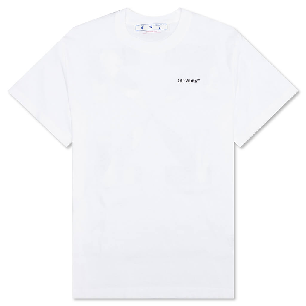 Caravaggio Arrow Slim S/S Tee - White/Black