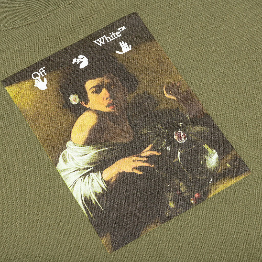 Caravaggio Boy Skate Crewneck - Green/Multi