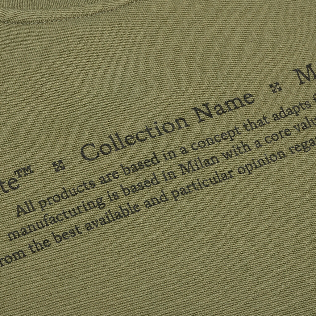 Caravaggio Boy Skate Crewneck - Green/Multi