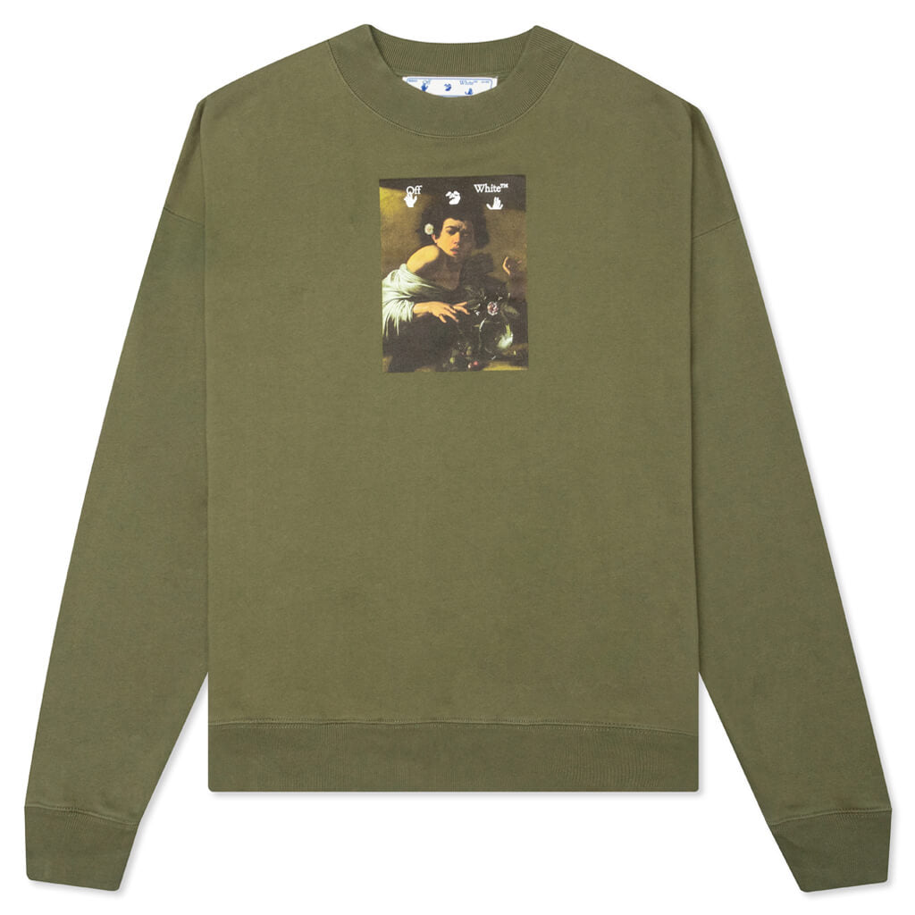 Caravaggio Boy Skate Crewneck - Green/Multi