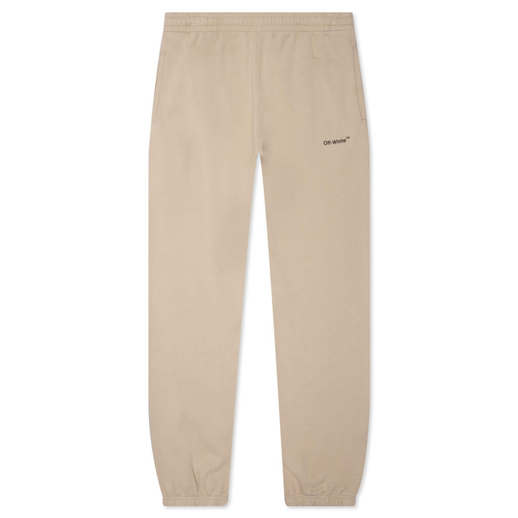 Caravaggio Diag Slim Sweatpant - Dark Sand