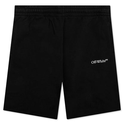 Caravaggio Paint Sweatshort - Black/White