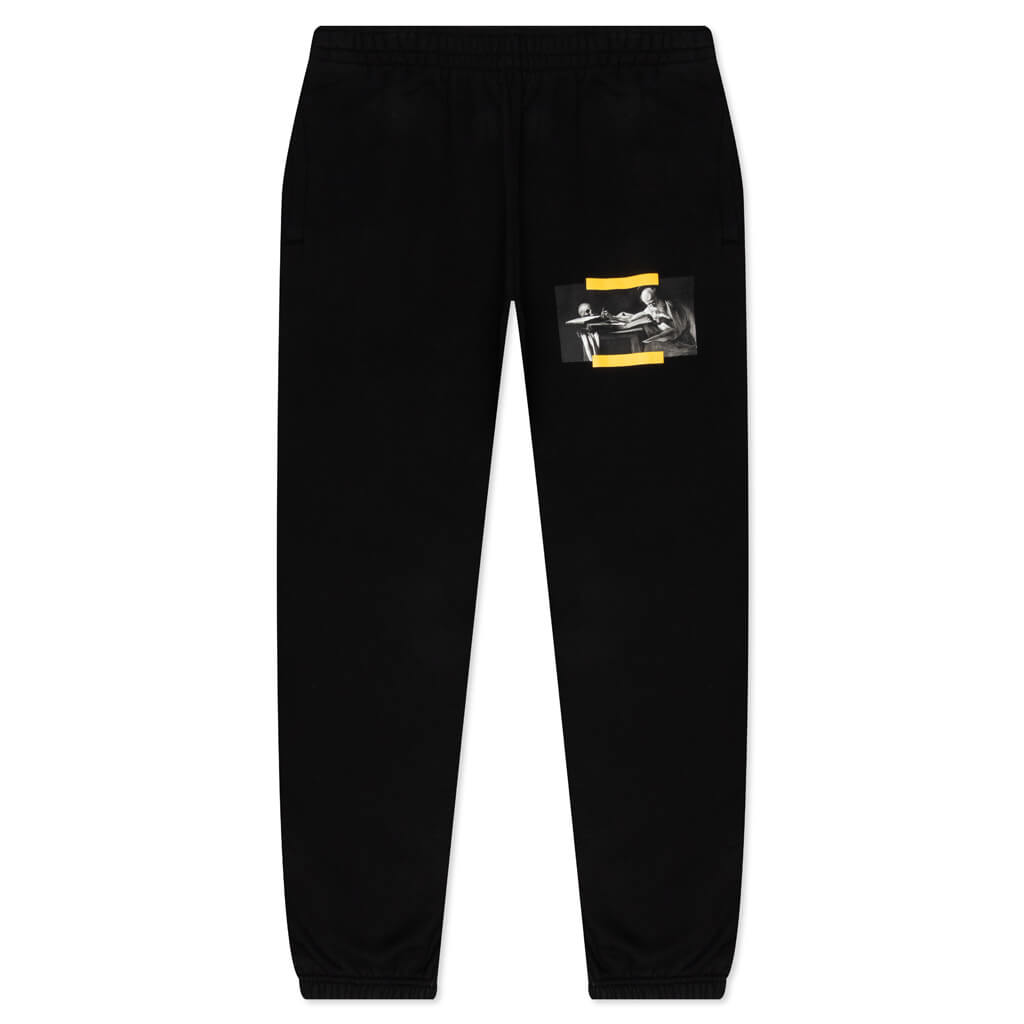 Caravaggio Painting Slim Sweatpant - Black/Multi