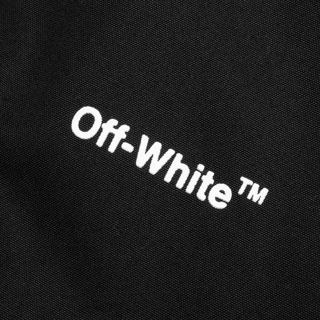 Diag Tab Bomber - Black/White