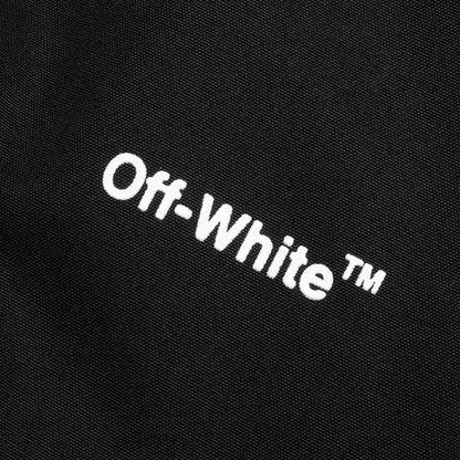 Diag Tab Bomber - Black/White