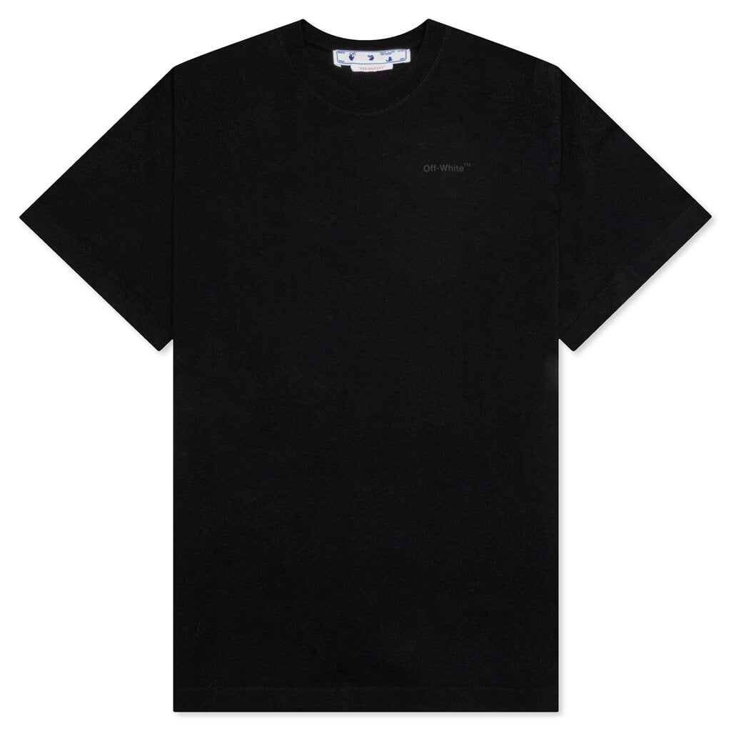 Diag Tab Over S/S Tee - Black/Black