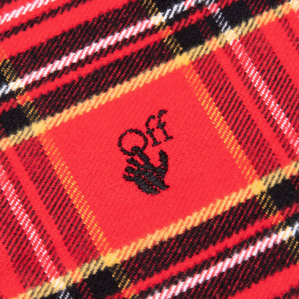 Flannel Skate Shirt - Red/Black