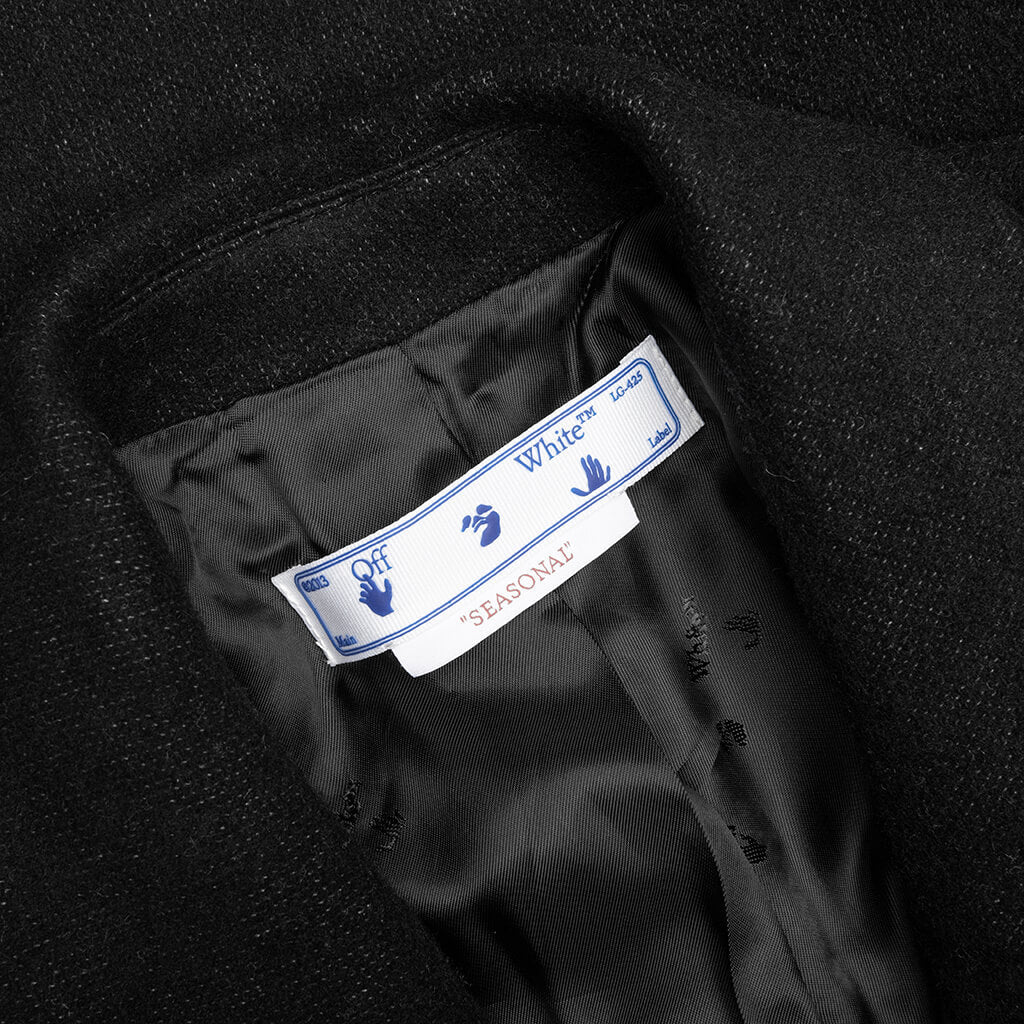 Graff Wool Skate SB Coat - Black/White