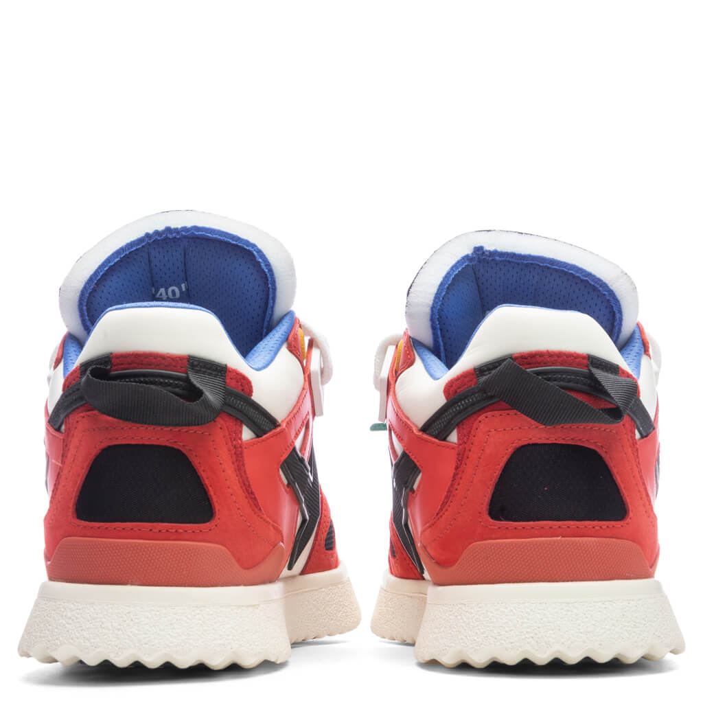 Midtop Sponge Sneakers - Red/Black