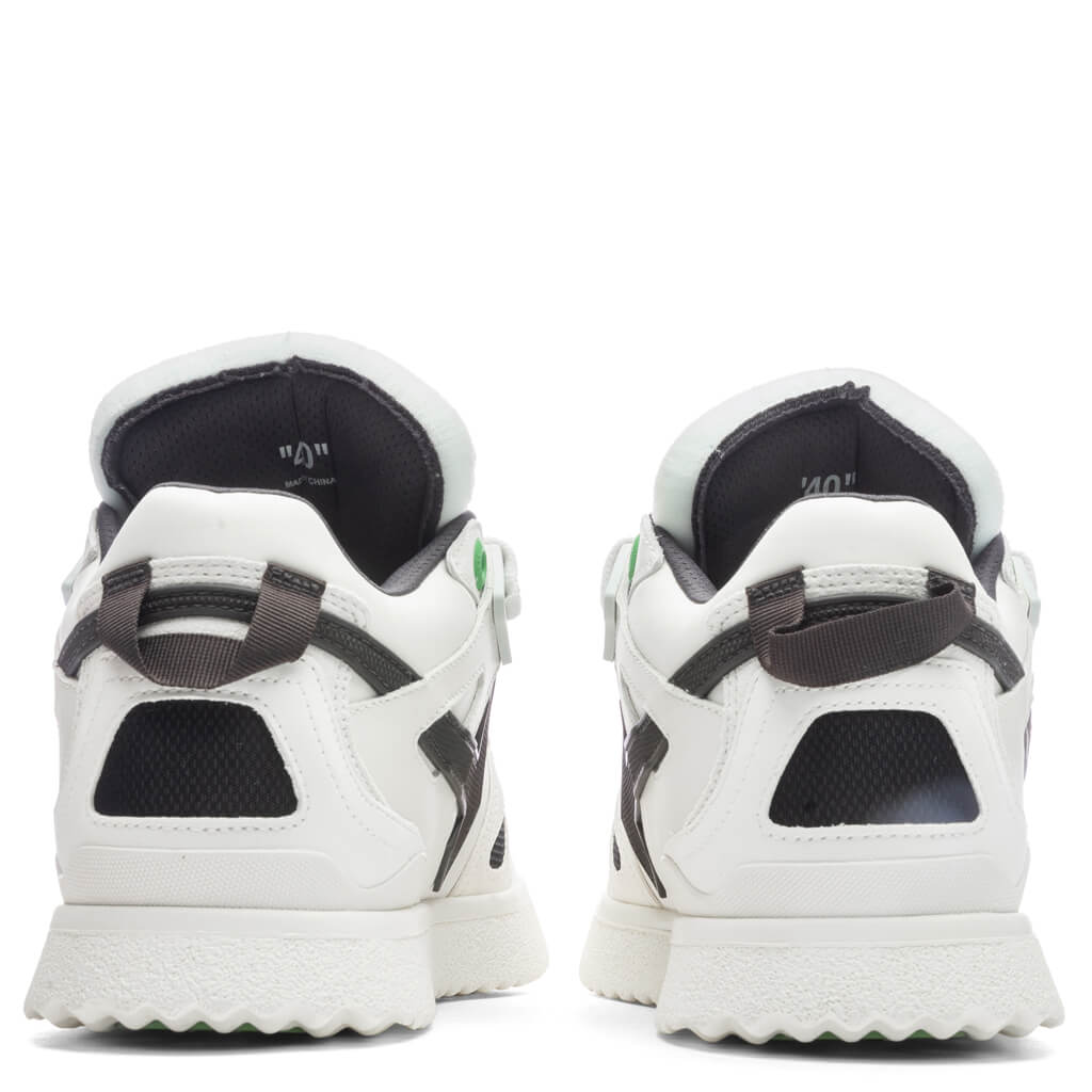 Midtop Sponge Sneakers - White/Black