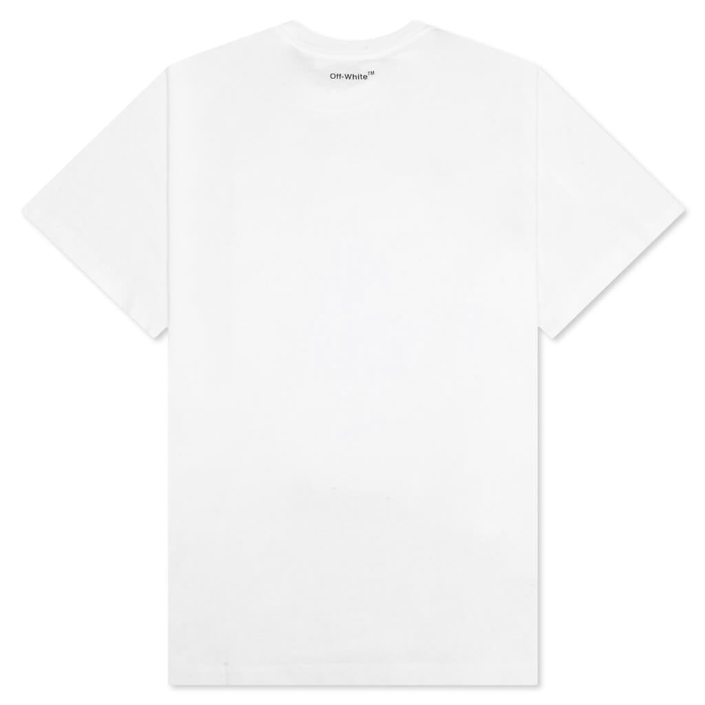 Mona Lisa Over S/S Tee - White/Blue