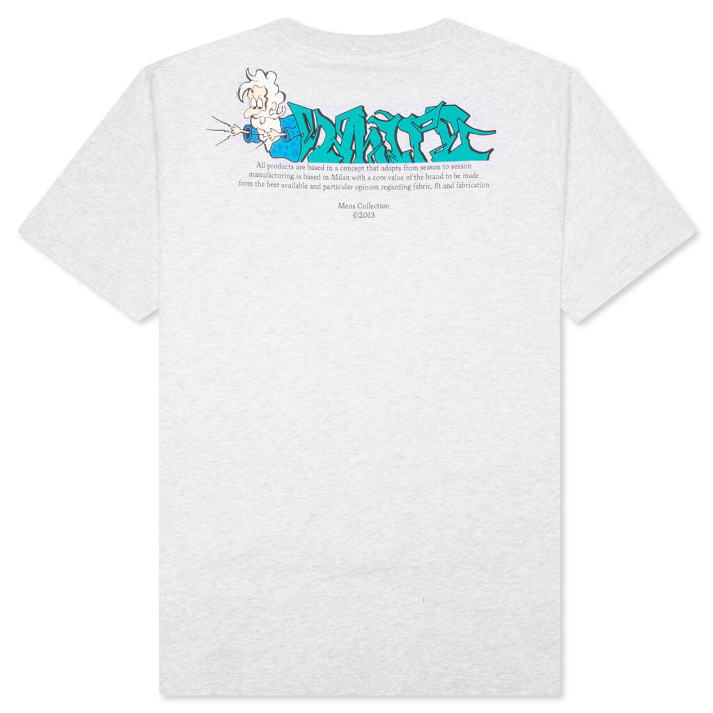 Off Graffiti Slim S/S Tee - Melange Grey
