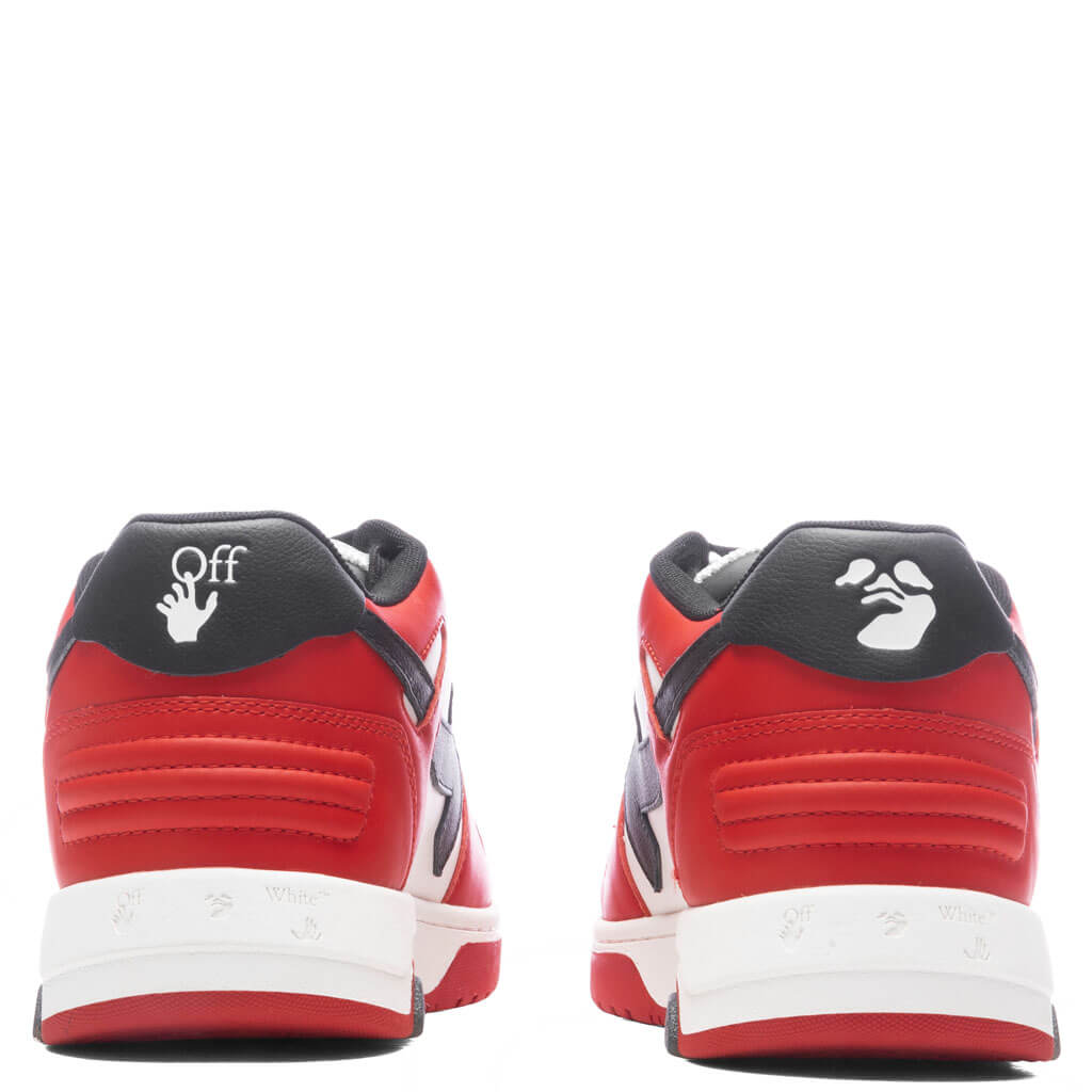Out Of Office Calf Leather - Red/Black